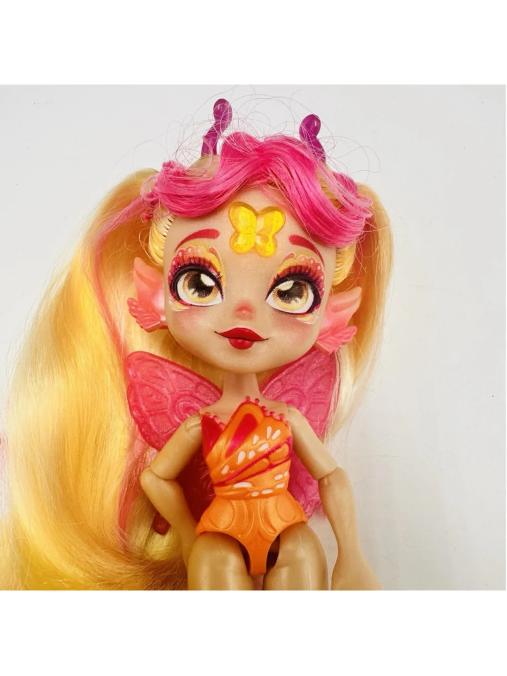 Magic Mixies Pixlings Flitta Butterfly Exclusive Doll 6” No Clothes Moose Toys